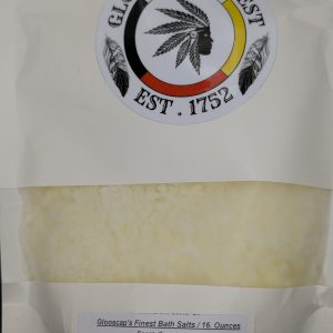 Glooscaps Finest Bath Salts ( 16 Ounces-500mg THC + 500MG CBD)