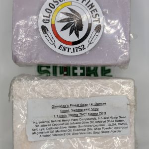 Glooscaps Finest Hemp Soap (500MG THC + 500MG CBD)